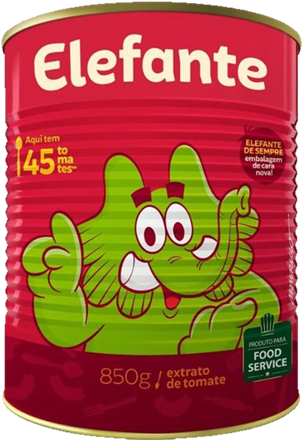 Extrato de Tomate Elefante 850 g