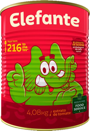 Extrato de Tomate Elefante 4,08 kg